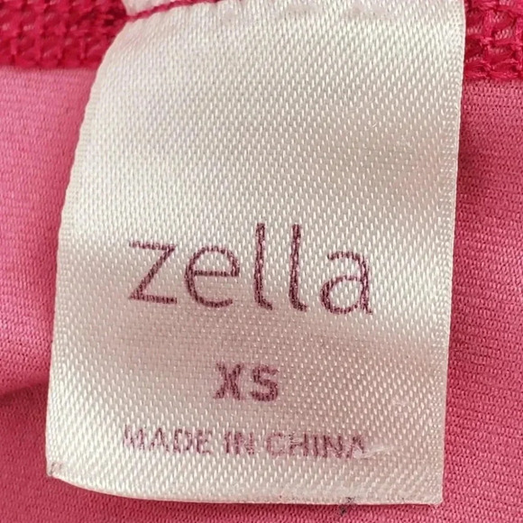 Zella 1/4 Zip Pullover Running Top Hot Pink Size XS - Picture 11 of 12